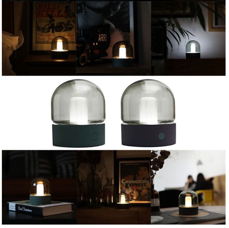 Sfeerlamp RGBW met berg figuur - oplaadbaar