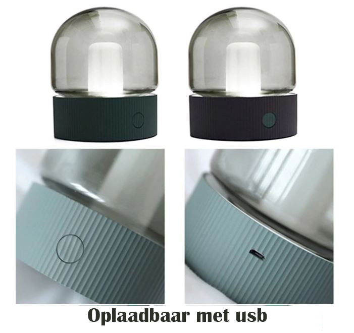 Sfeerlamp RGBW met berg figuur - oplaadbaar