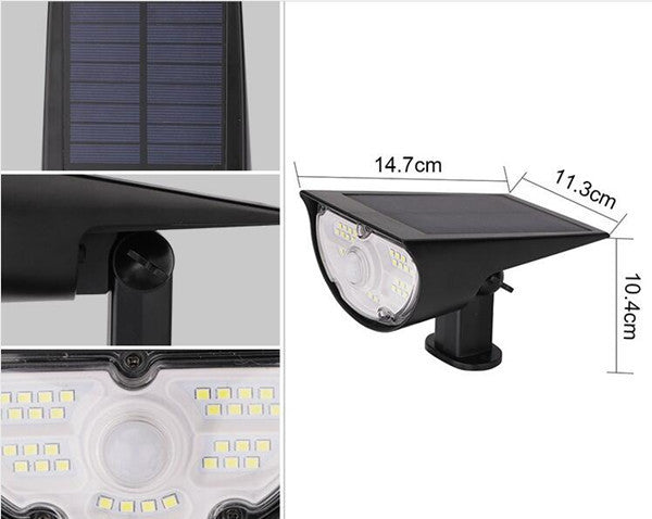 Solar tuinlamp op prikstok