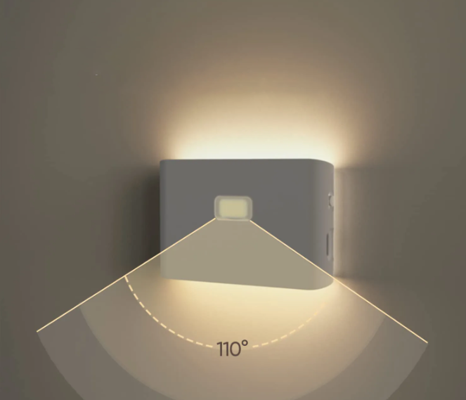 Draadloze ledlamp met bewegingssensor