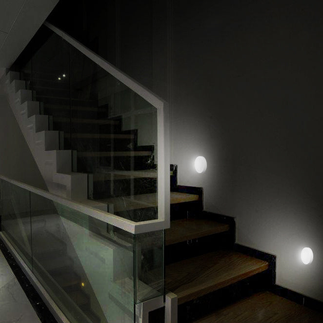 Draadloze nachtlamp met bewegingssensor batterij - wit licht