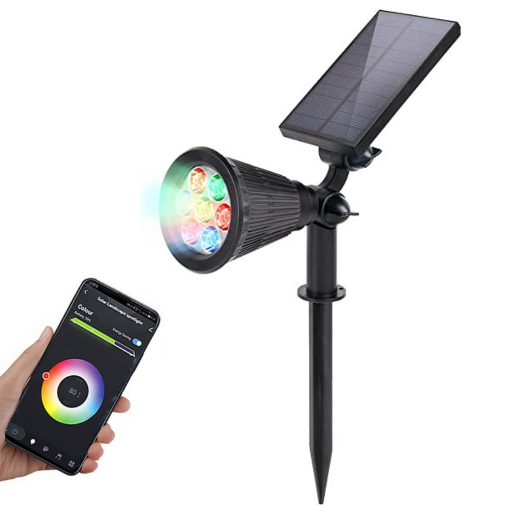 Lueas smart solar tuinverlichting RGB