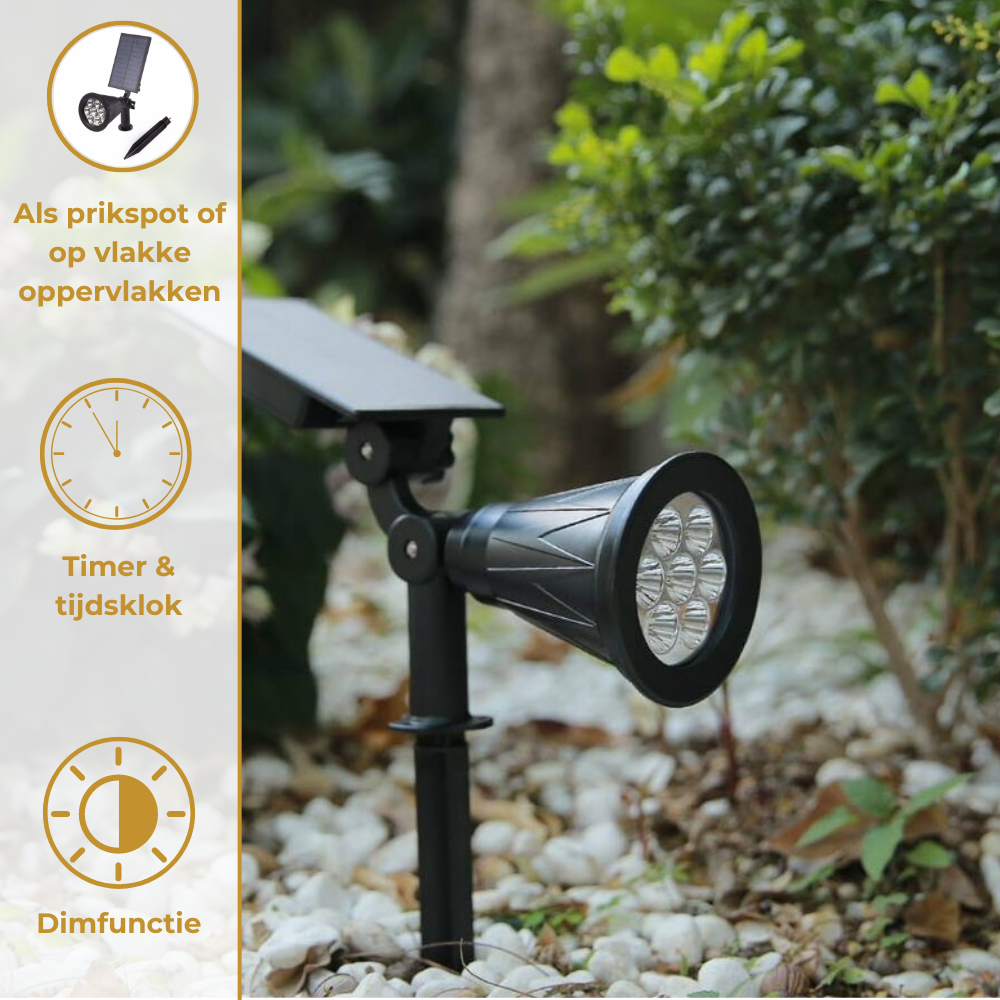 Lueas smart solar tuinverlichting RGB