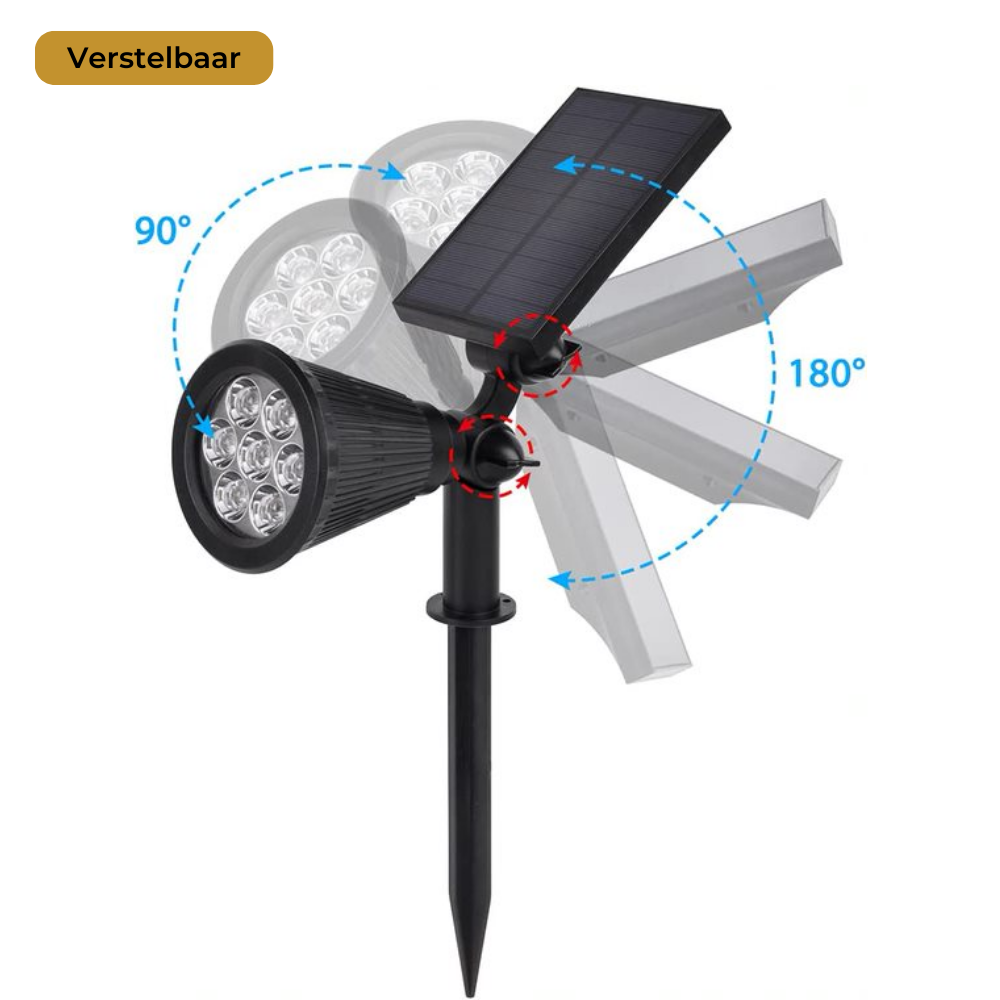 Lueas smart solar tuinverlichting RGB