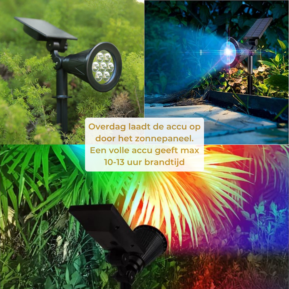 Lueas smart solar tuinverlichting RGB