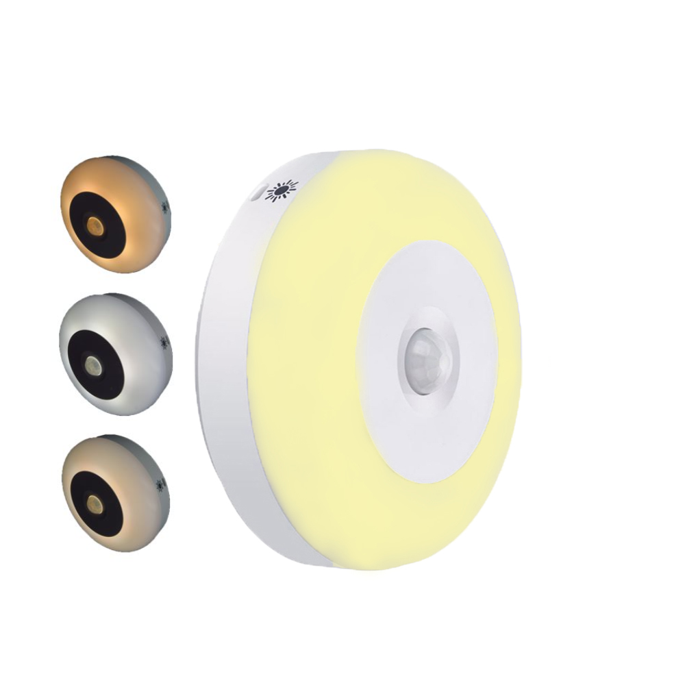 Draadloze nachtlamp met bewegingssensor