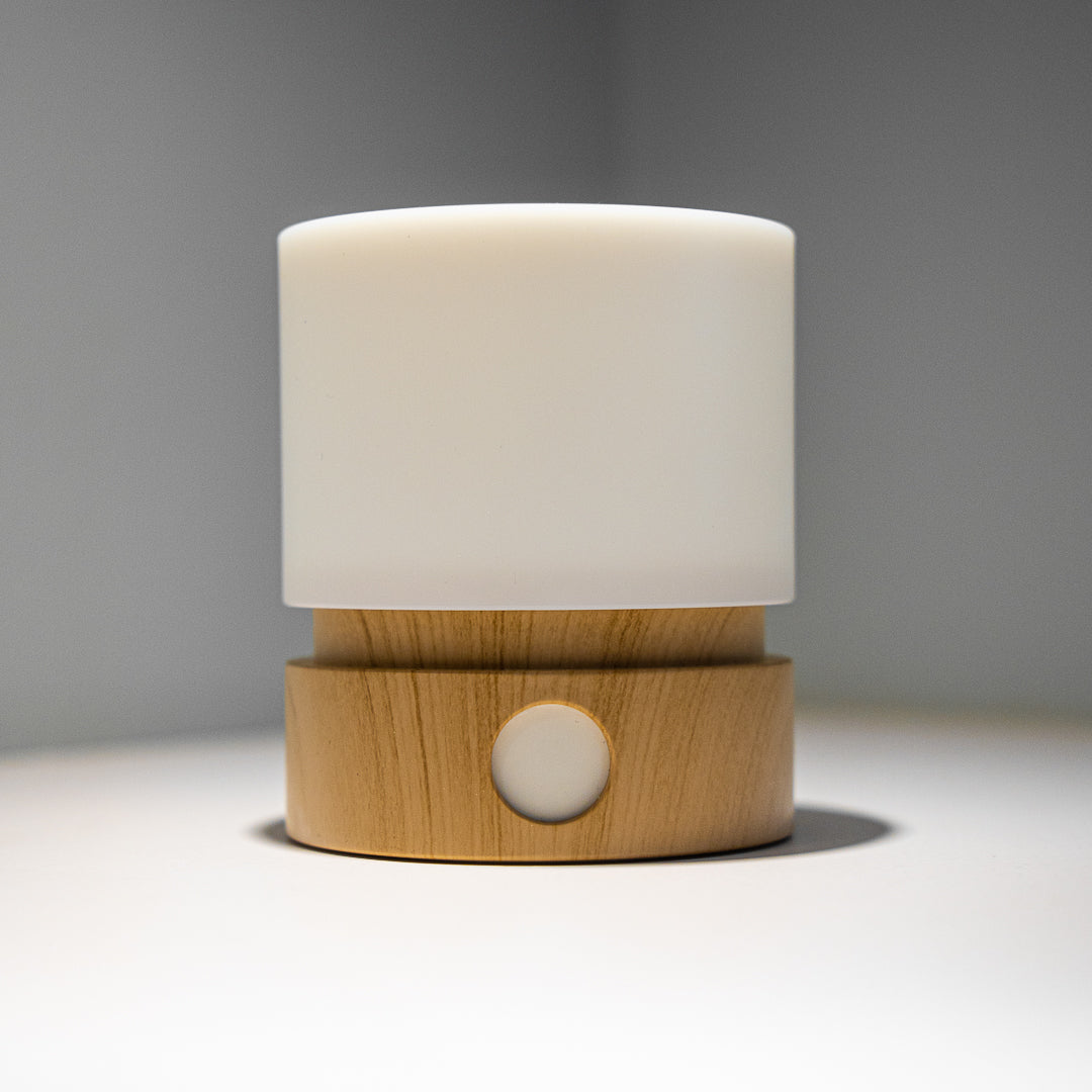 Lueas® Draadloze tafellamp met timer en dimfunctie - hout