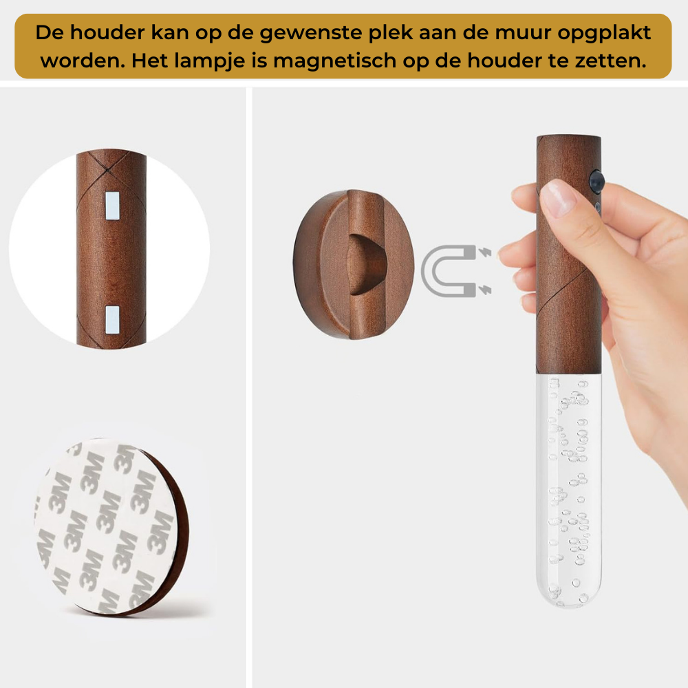 Lueas® Draadloze wandlamp met bewegingssensor