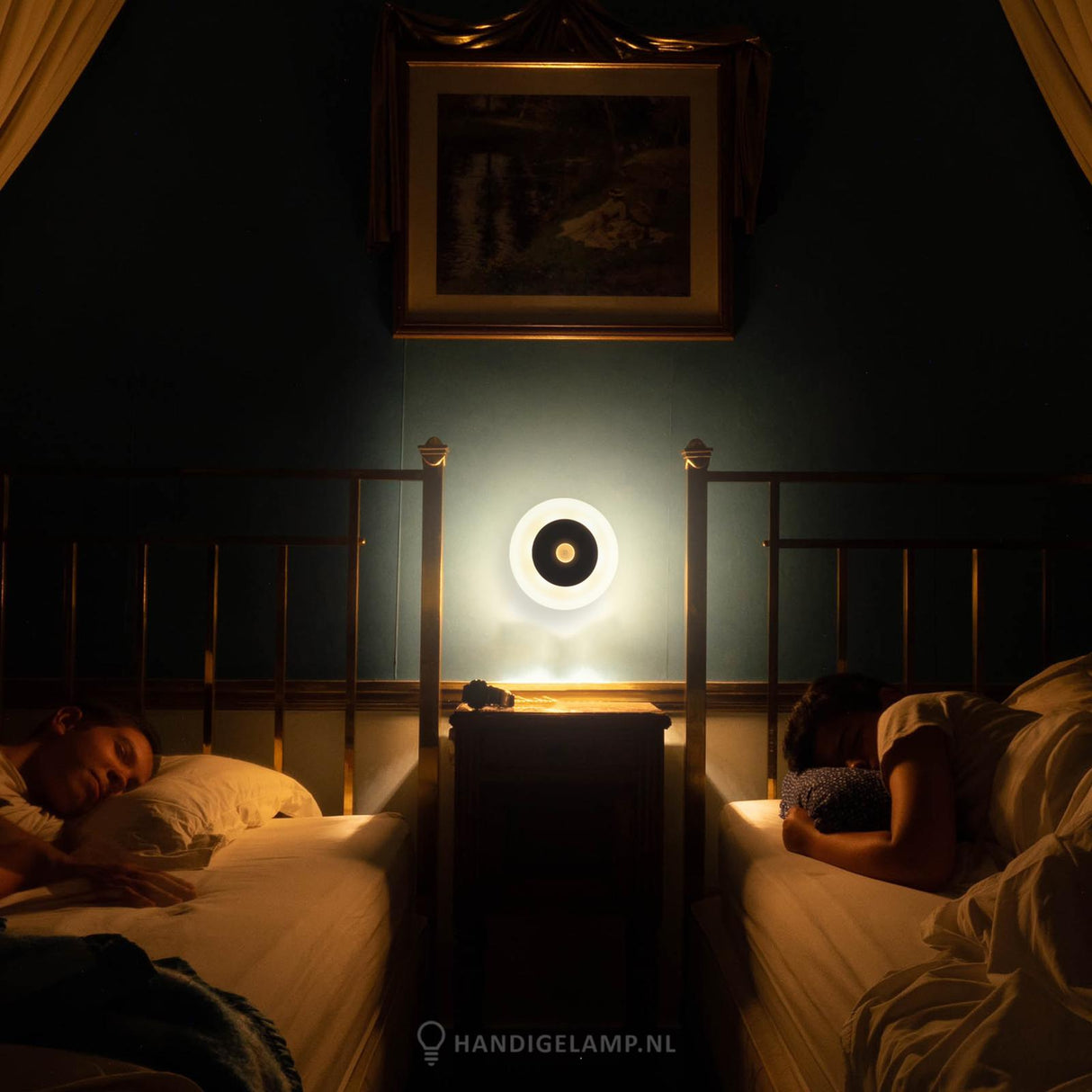 Draadloze nachtlamp met bewegingssensor