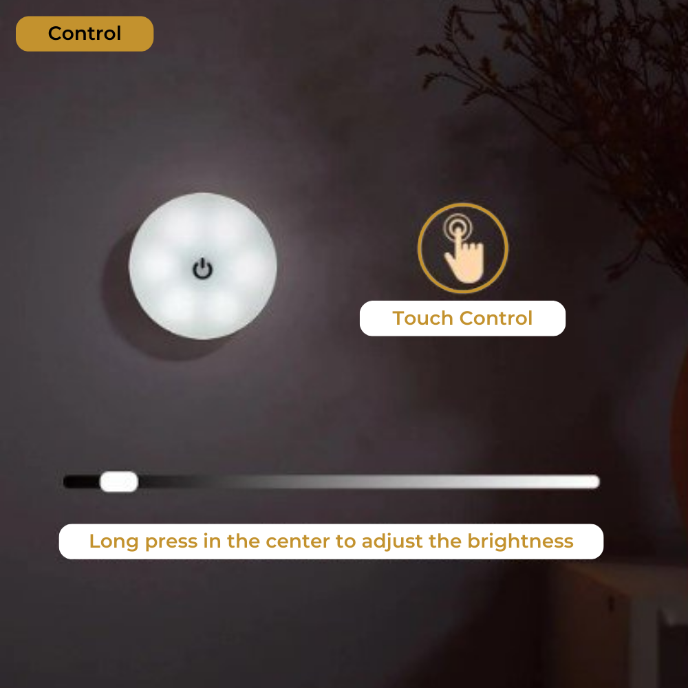 Lueas® Draadloze ledlamp – Warm/Wit licht