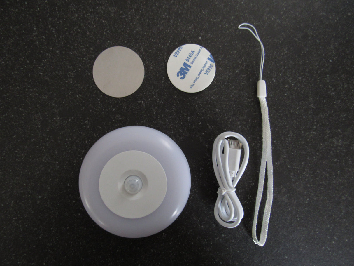 Draadloze nachtlamp met bewegingssensor