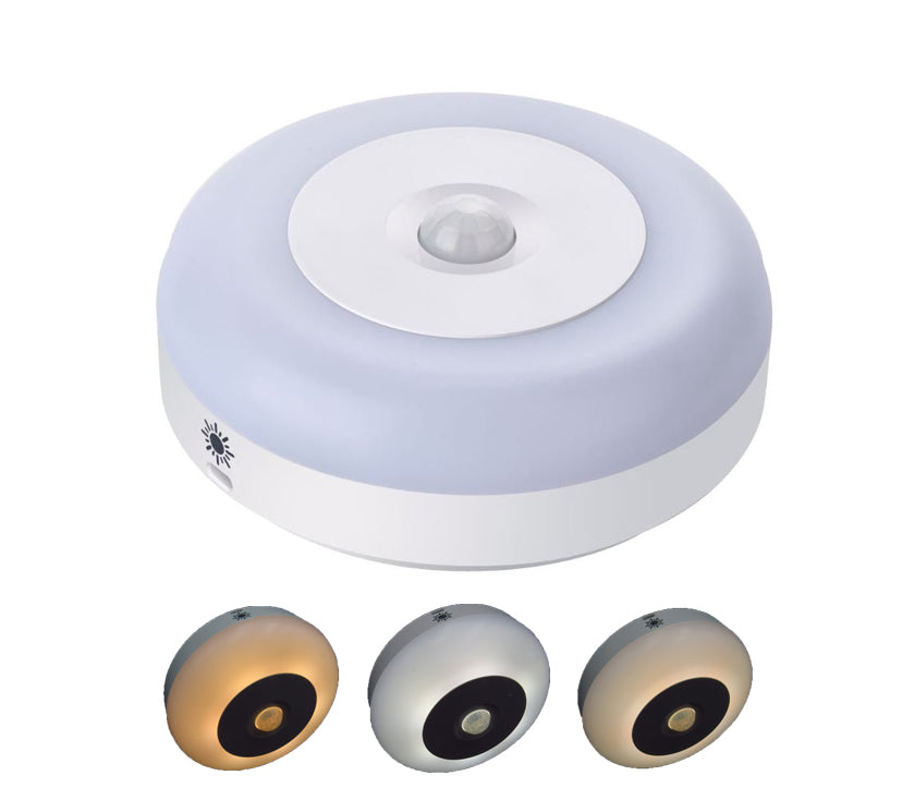 Draadloze nachtlamp met bewegingssensor