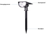Solar tuinlamp op prikstok