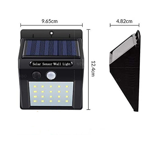 Buitenlamp solar met bewegingssensor