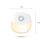 2-pack oplaadbare LED sensor nachtlampjes