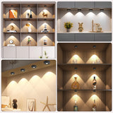 Lueas® Oplaadbare ledspotjes 3 stuks