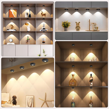 Lueas® Oplaadbare ledspotjes 3 stuks