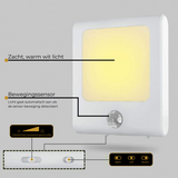 2 x dimbaar stopcontact lampje met bewegingssensor