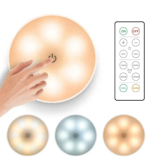 Lueas® Draadloze ledlamp – Warm/Wit licht