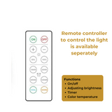 Lueas® Draadloze ledlamp – Warm/Wit licht
